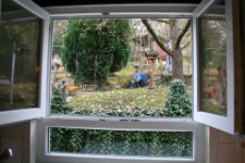 Gartenaussicht aus Küche